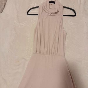 Anthropologie Sleeveless Soft Cowl Neck Maxi Dress